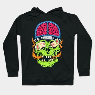 Alien Skull from Space Hoodie